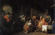 unknow artist Belisarius Receiving Hospitality from a Peasant Who Had Served under Him